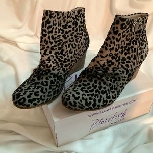 Short blow fish boots